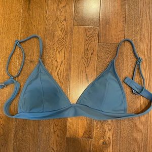 Zaful blue bikini top